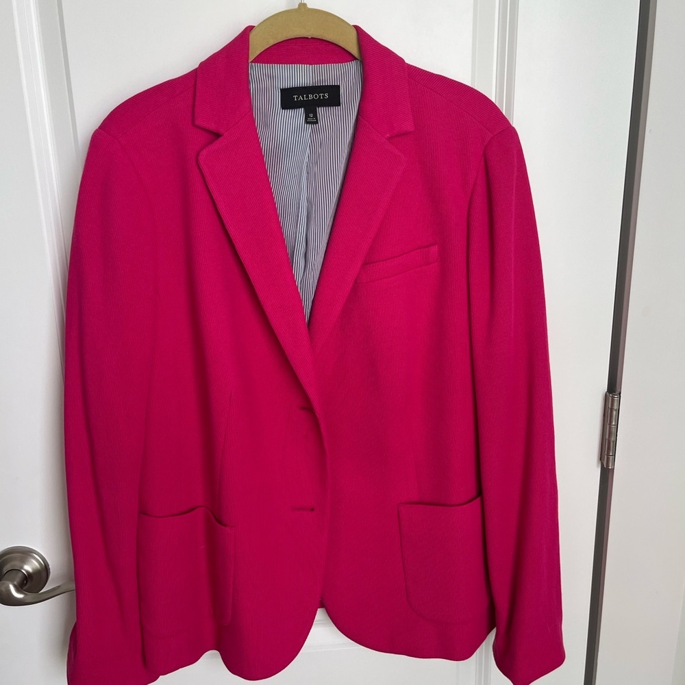 Talbots Pink Blazer